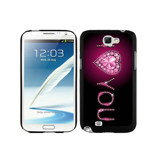 Valentine I Love You Samsung Galaxy Note 2 Cases DOH - Click Image to Close